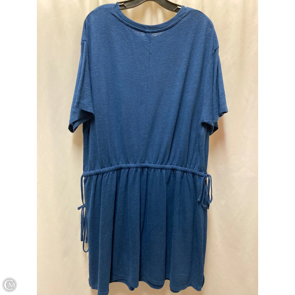 Dress Casual Maxi By Old Navy In Blue, Size: 2x