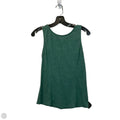 Top Sleeveless By Papermoon In Green, Size: M