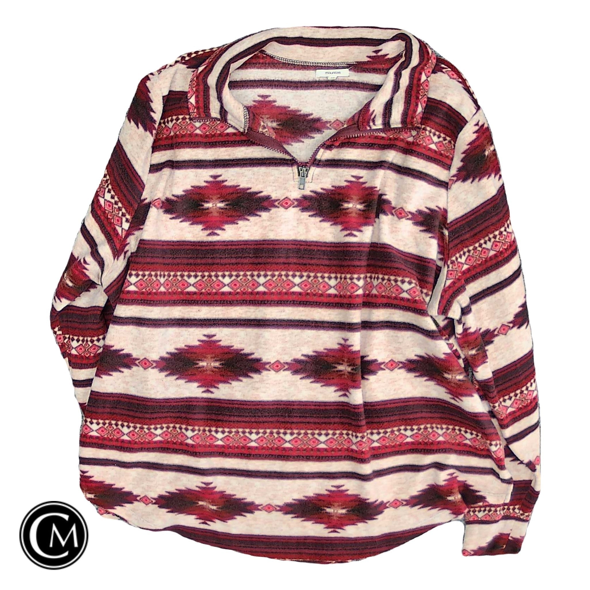 Sweater By Maurices In Multi, Size: 2x