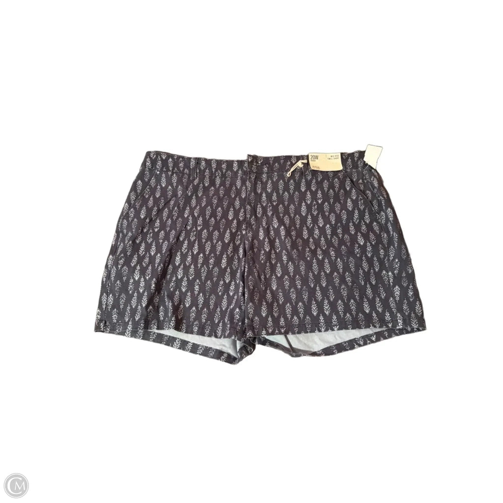 Shorts By Ana In Blue, Size: 20