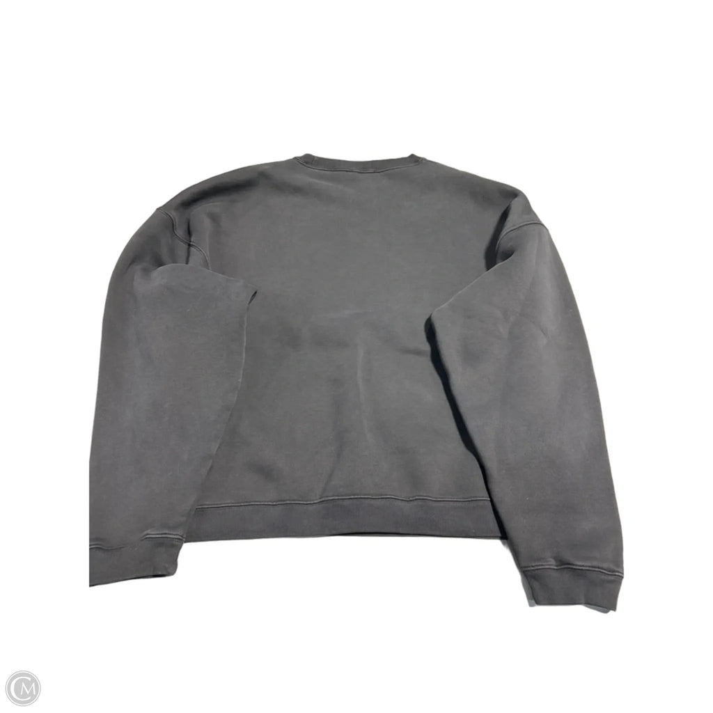 Sweatshirt Crewneck By Zara In Black, Size: L