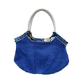 Handbag By Vera Bradley In Blue & White, Size:Medium