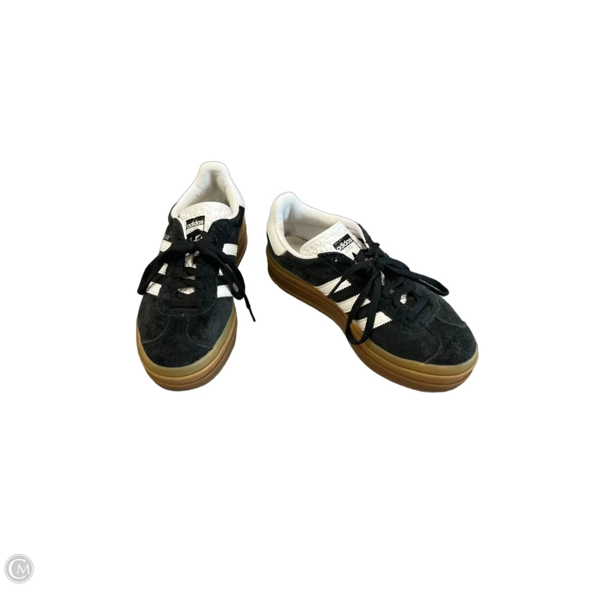 Shoes Sneakers Platform By Adidas In Black & White, Size: 7.5