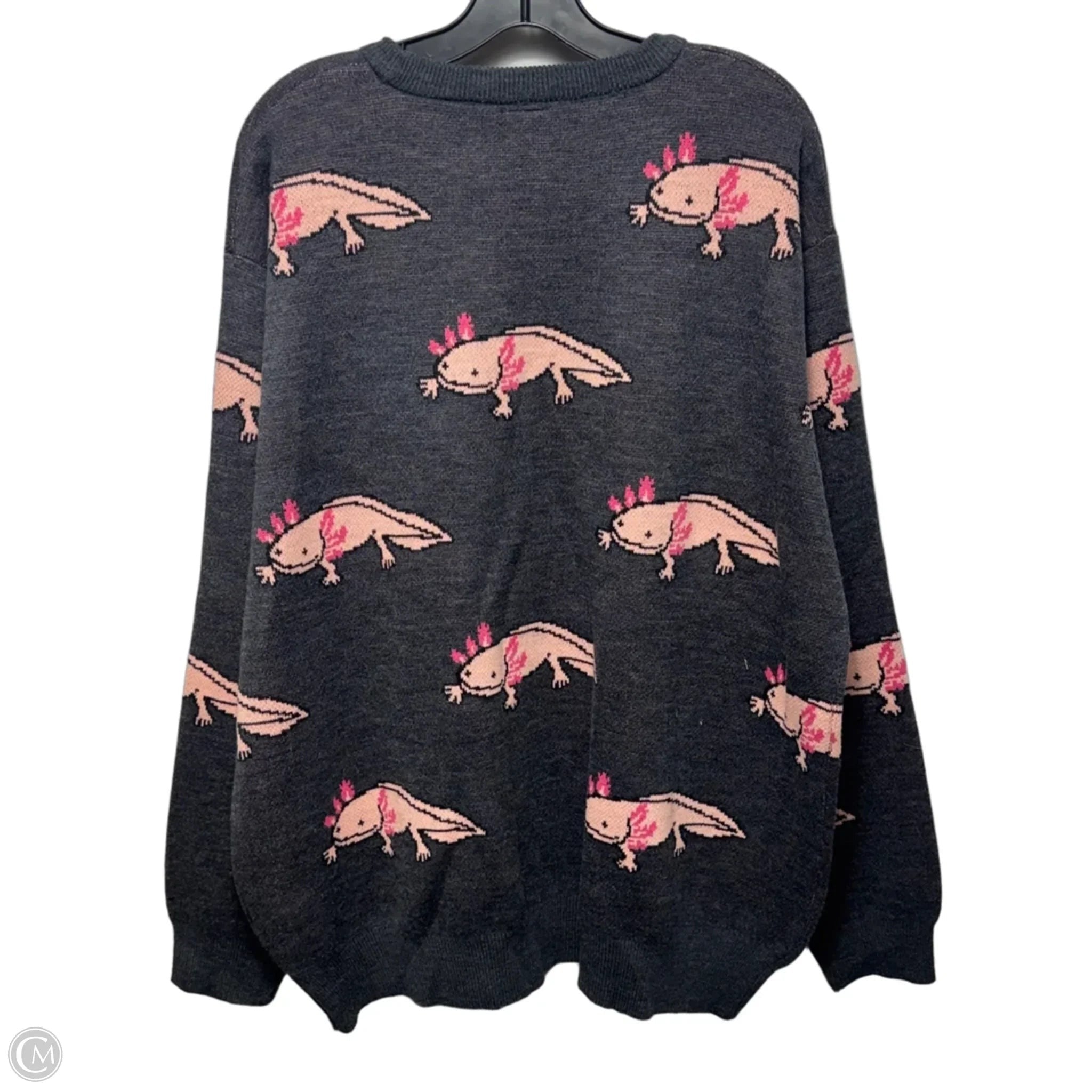 Axolotl Sweater By Go Slow Caravan In Animal Print, Size: Xl