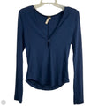 Top Long Sleeve By We The Free In Blue, Size: M