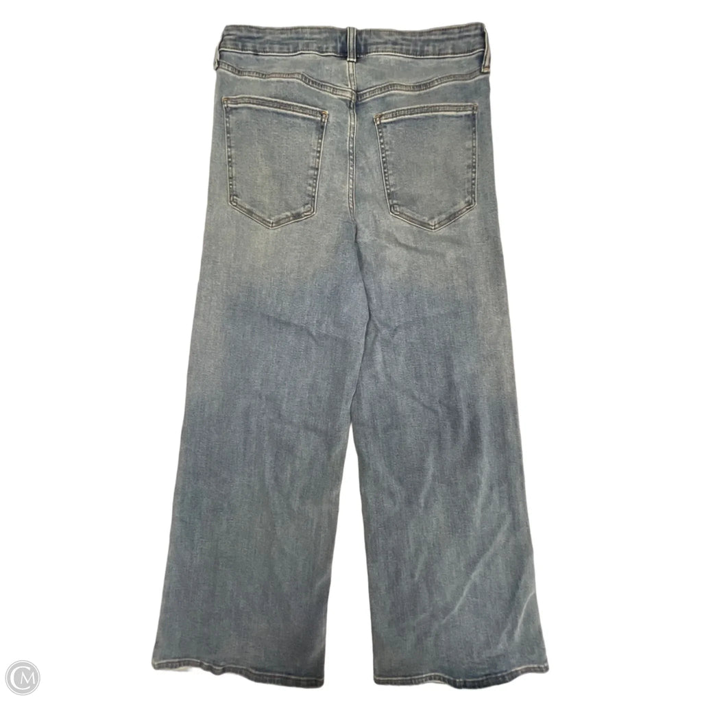 Jeans Wide Leg By Universal Thread In Blue Denim, Size: 14