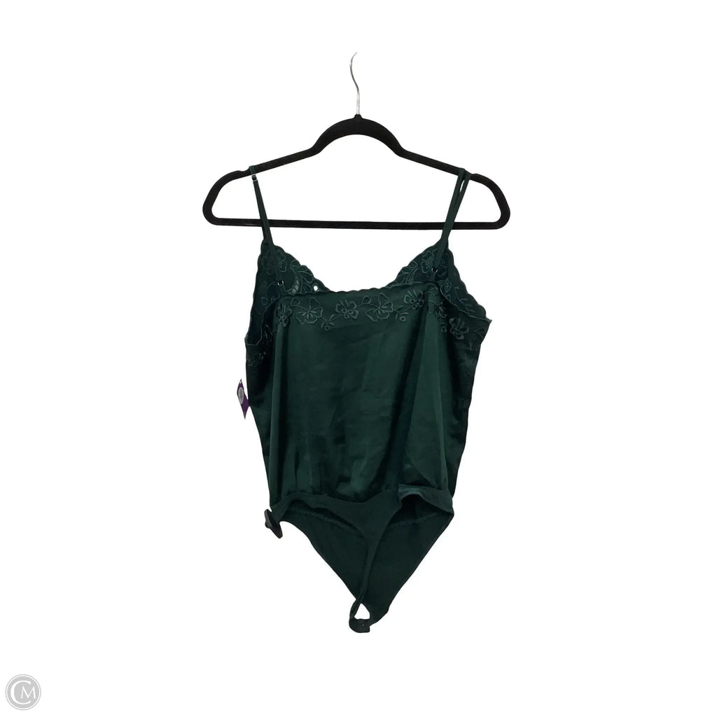 Bodysuit By Abercrombie And Fitch In Green, Size: L