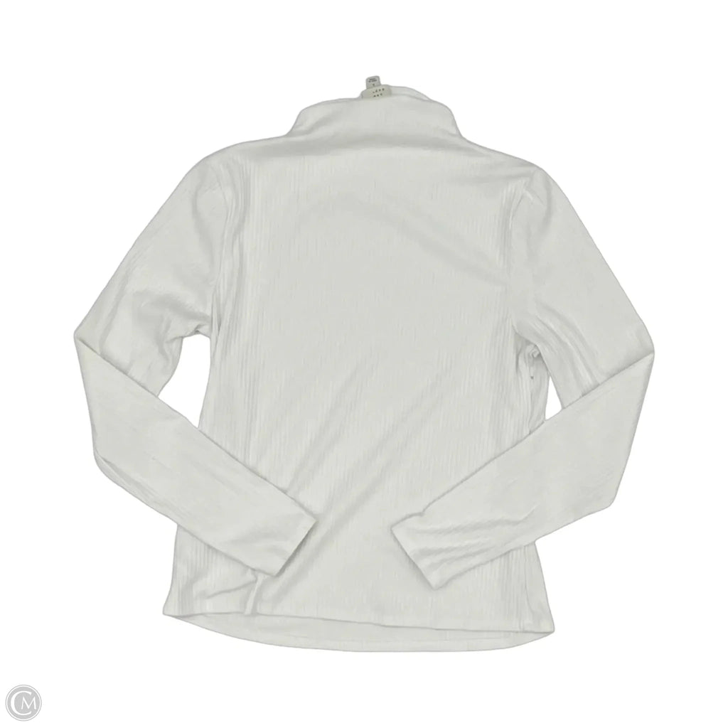 Top Long Sleeve By A New Day In White, Size: L
