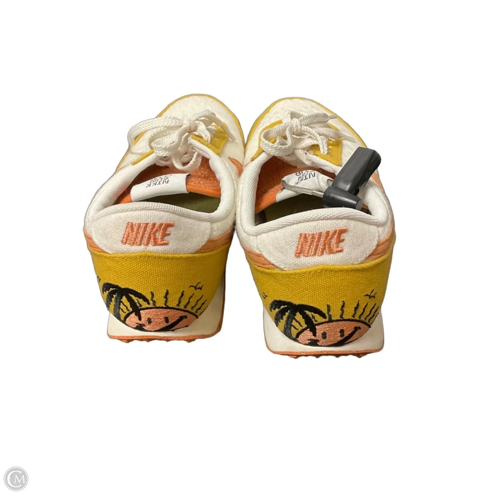 Shoes Athletic By Nike In Yellow, Size: 7.5