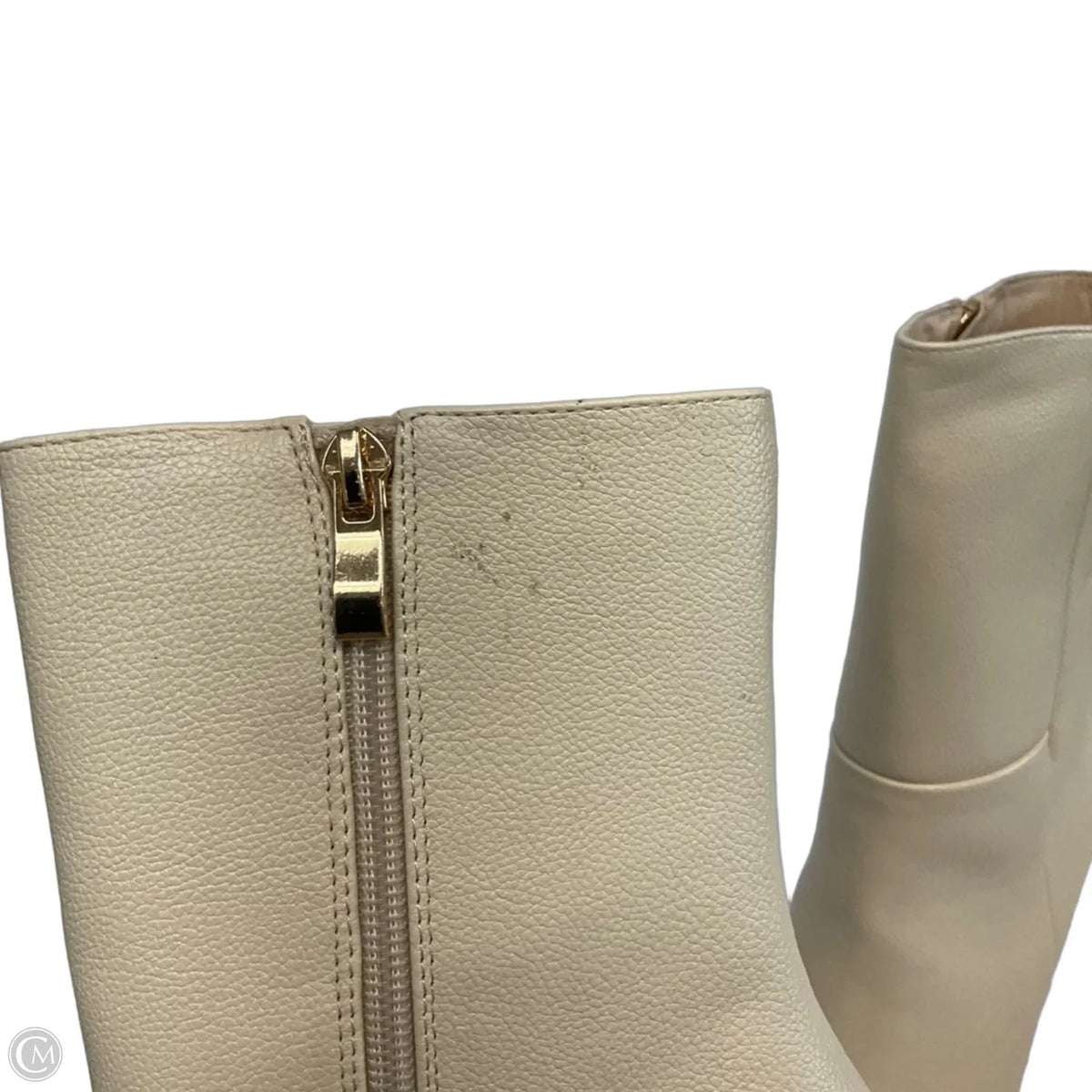 Boots Ankle Heels By Lulus In Cream, Size: 11
