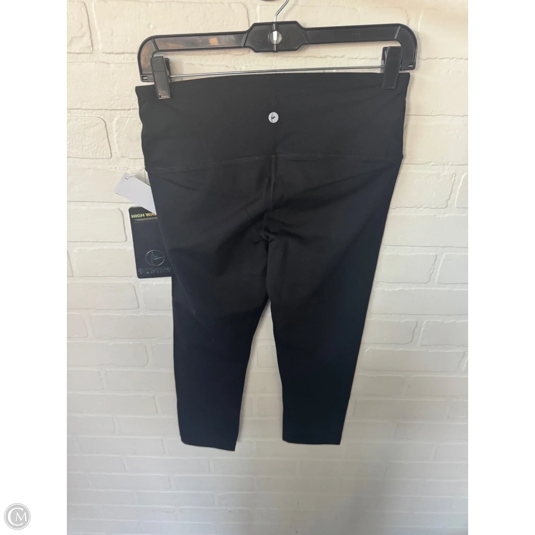Athletic Capris By 90 Degrees By Reflex In Black, Size: 8