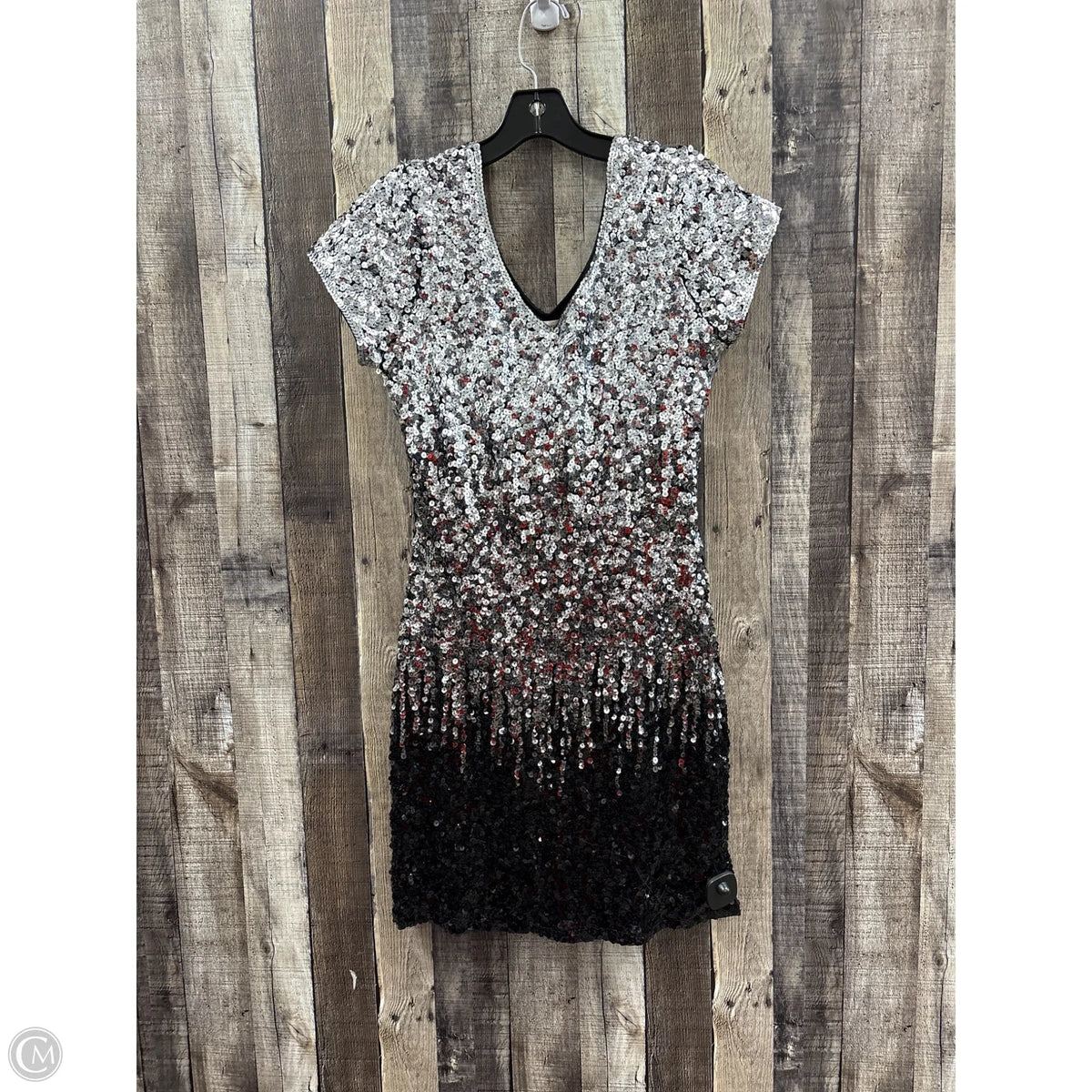 Dress Party Short By Cme In Silver, Size: M