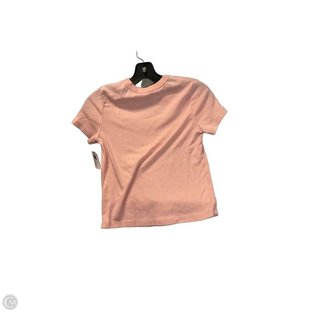 Top Short Sleeve By Mighty Fine In Coral, Size: M