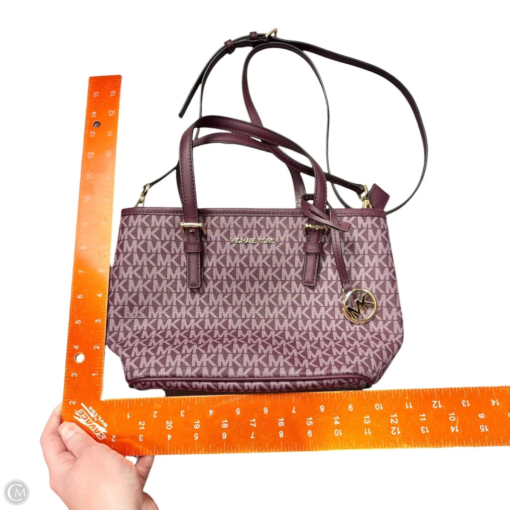 Crossbody Leather By Michael By Michael Kors, Size: Medium
