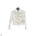 Jacket Denim By White House Black Market In White Denim, Size: Xs