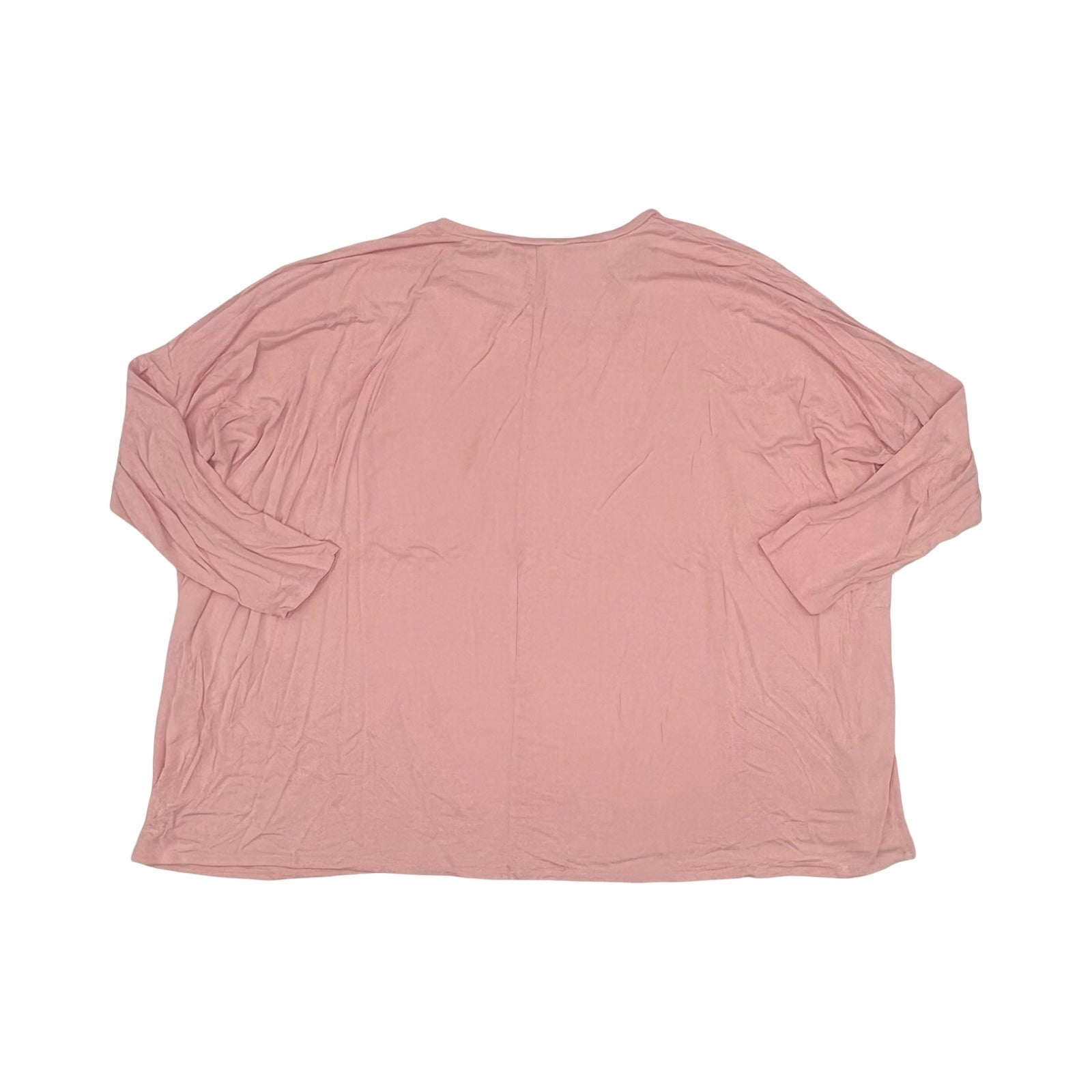 Top Ls By Zenana In Pink, Size:2X