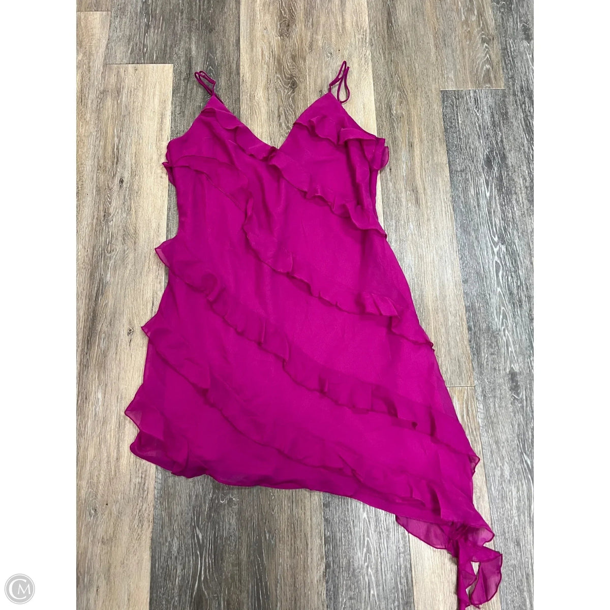 Dress Party Midi By Abercrombie And Fitch In Pink, Size: Xl