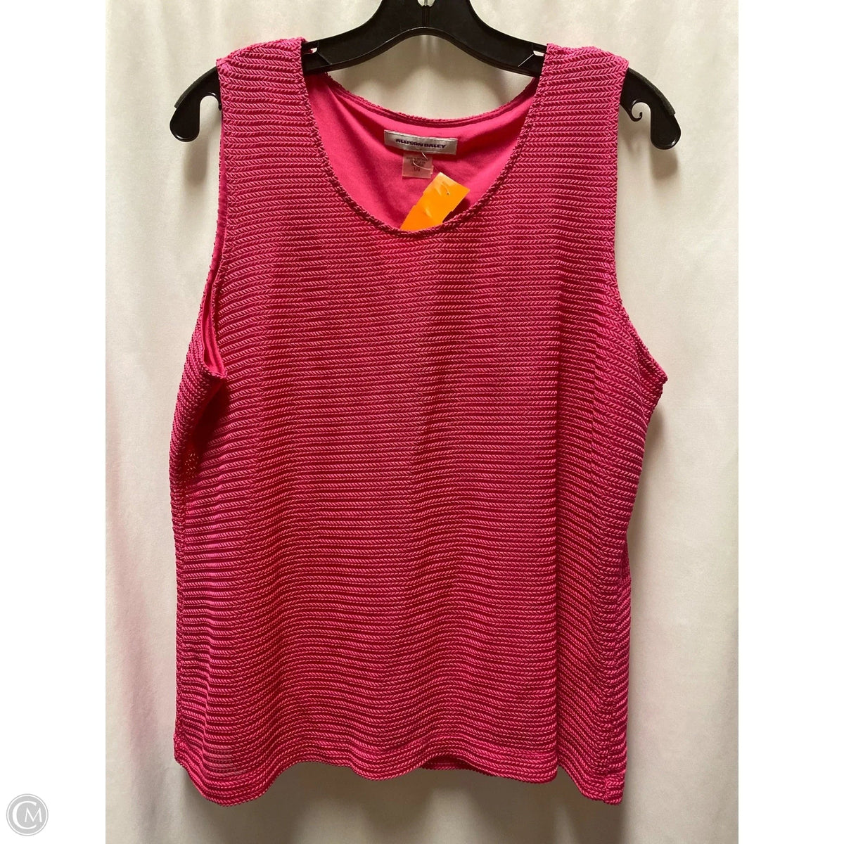 Top Sleeveless By Allison Daley In Pink, Size: L