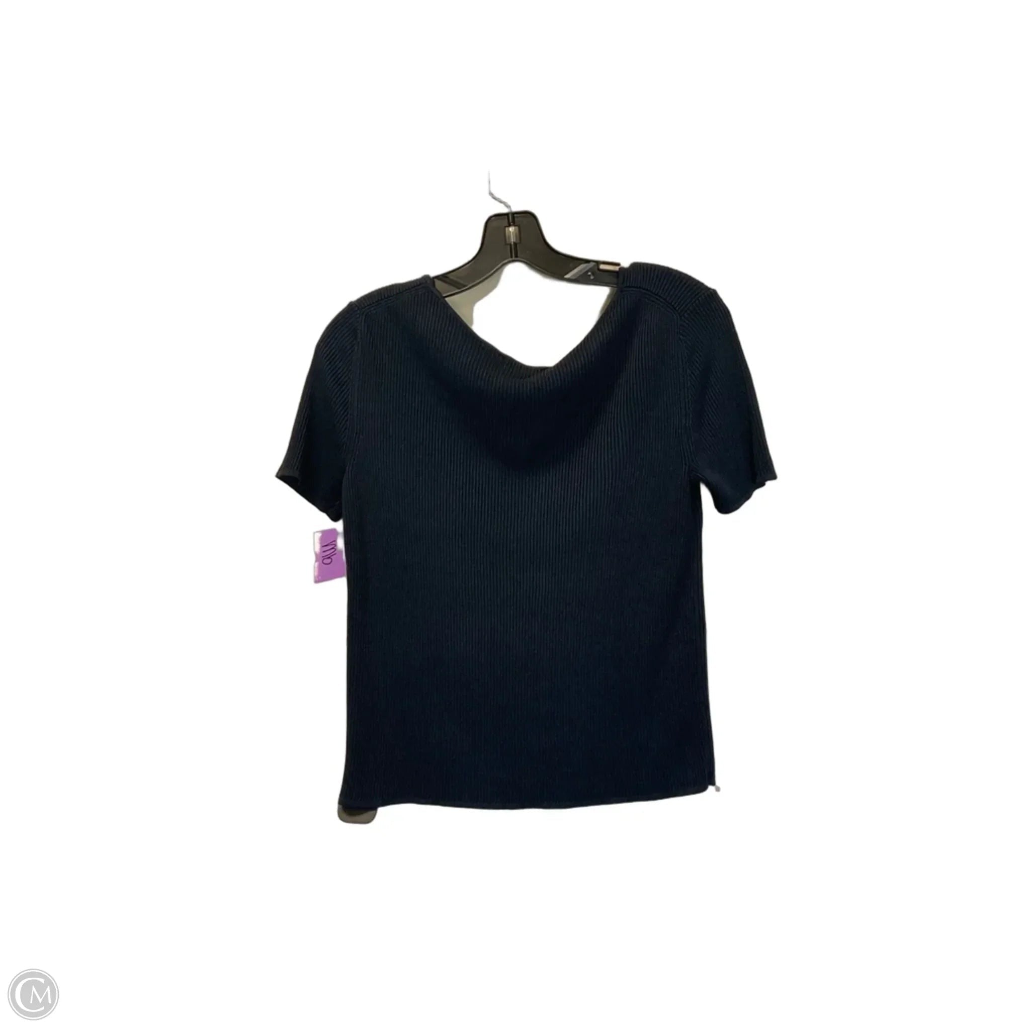 Top Short Sleeve Basic By Liz Claiborne In Blue, Size: S