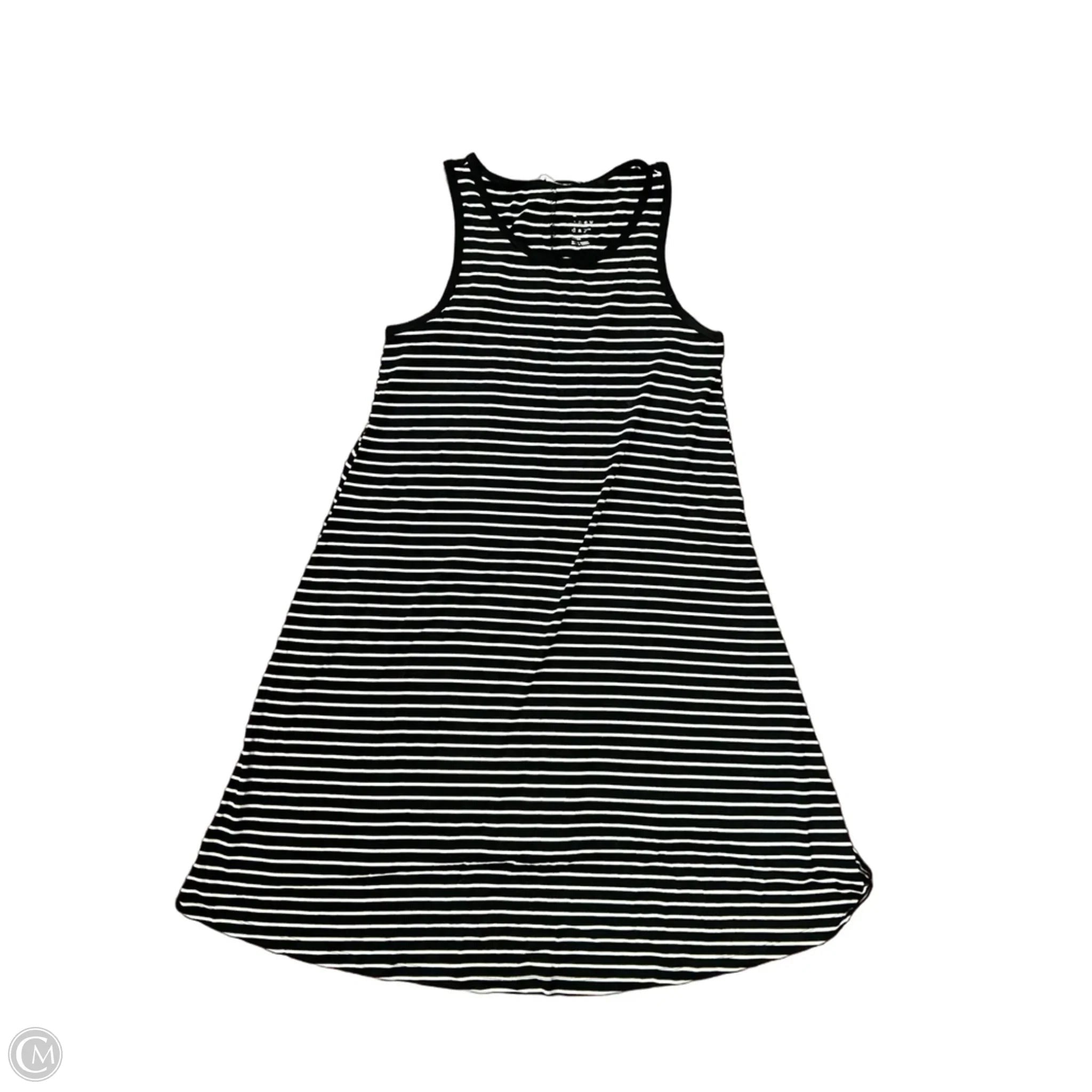 Dress Casual Midi By A New Day In Striped Pattern, Size: S