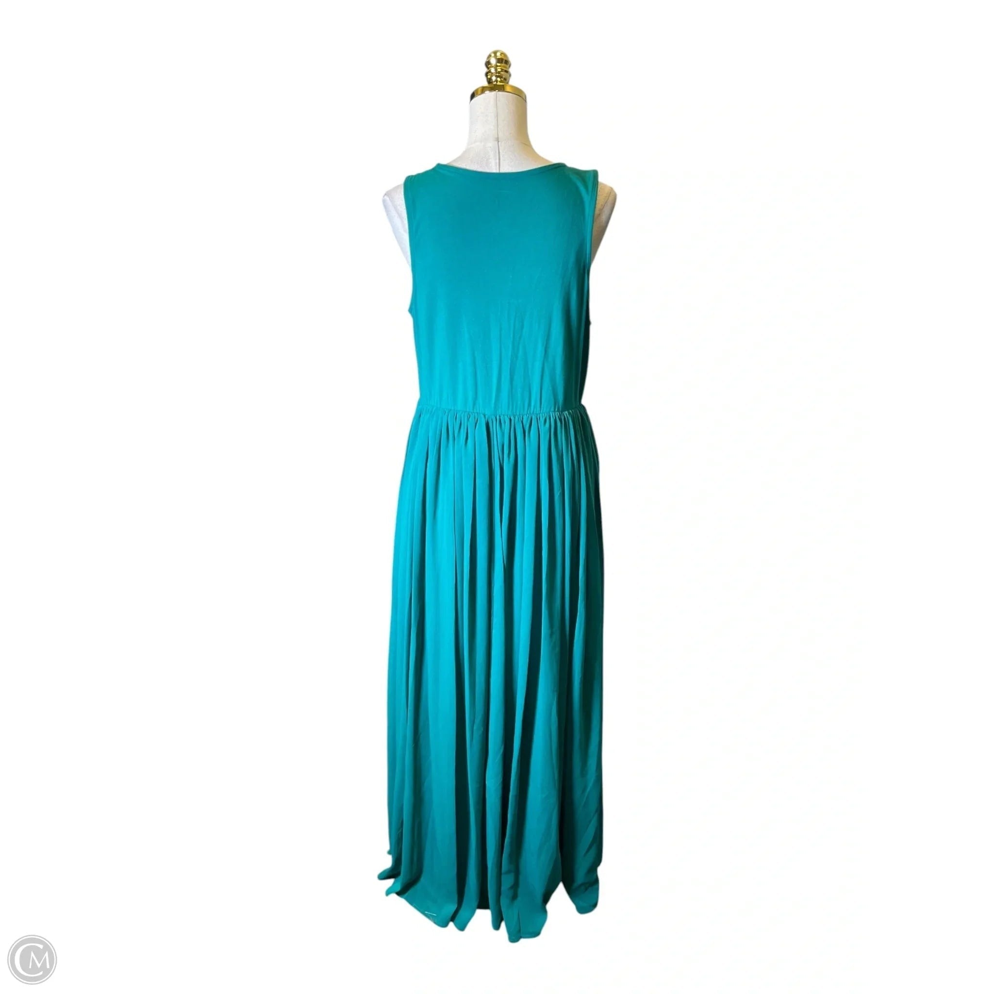 Dress Casual Maxi By Torrid In Teal, Size: 1x