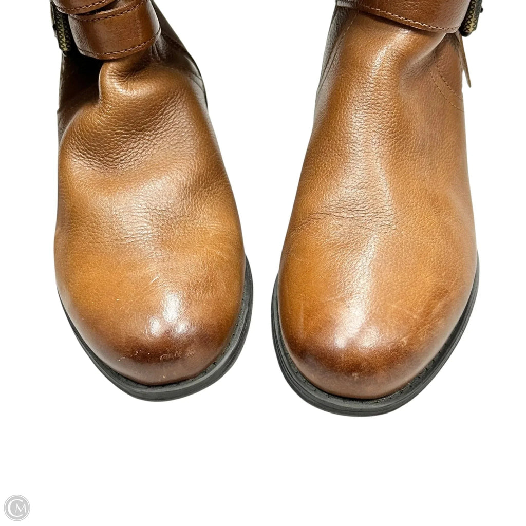 Boots Knee Flats By Naturalizer In Tan, Size: 7.5