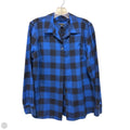 Blouse Long Sleeve By Talbots In Blue, Size: L