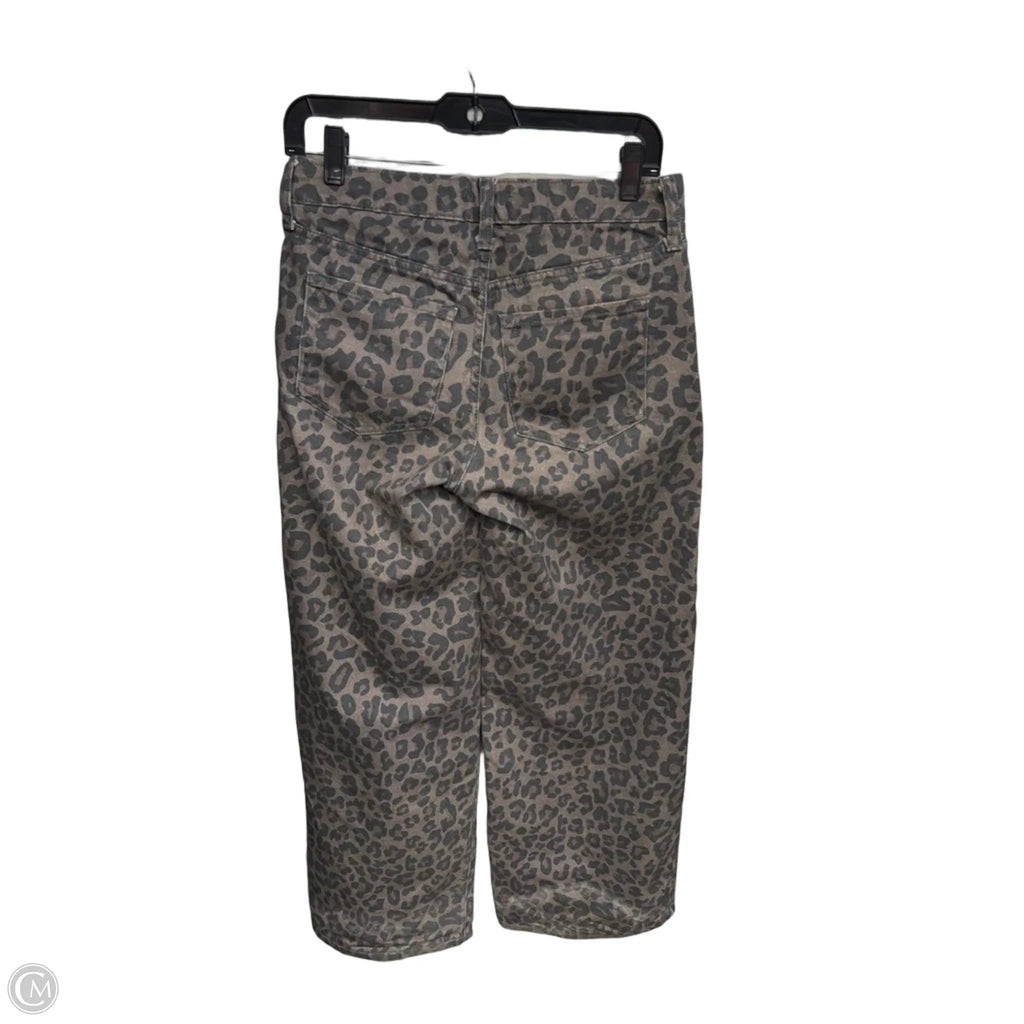 Jeans Wide Leg By Wild Fable In Animal Print, Size: 4