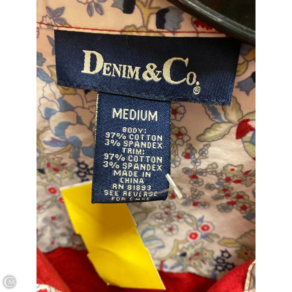 Dress Casual Maxi By Denim And Company In Red, Size: M