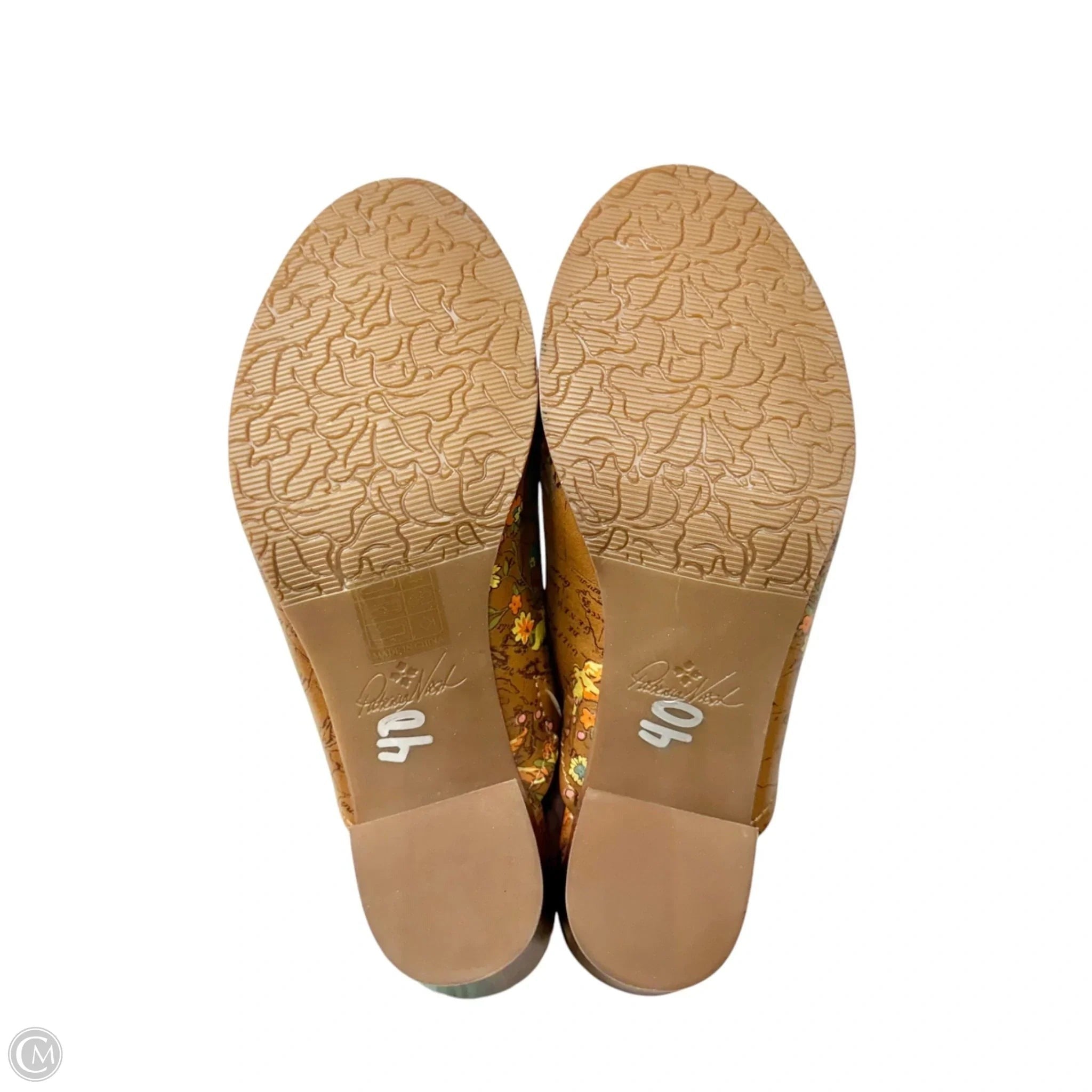 Sandals Designer By Patricia Nash In Brown, Size: 9.5