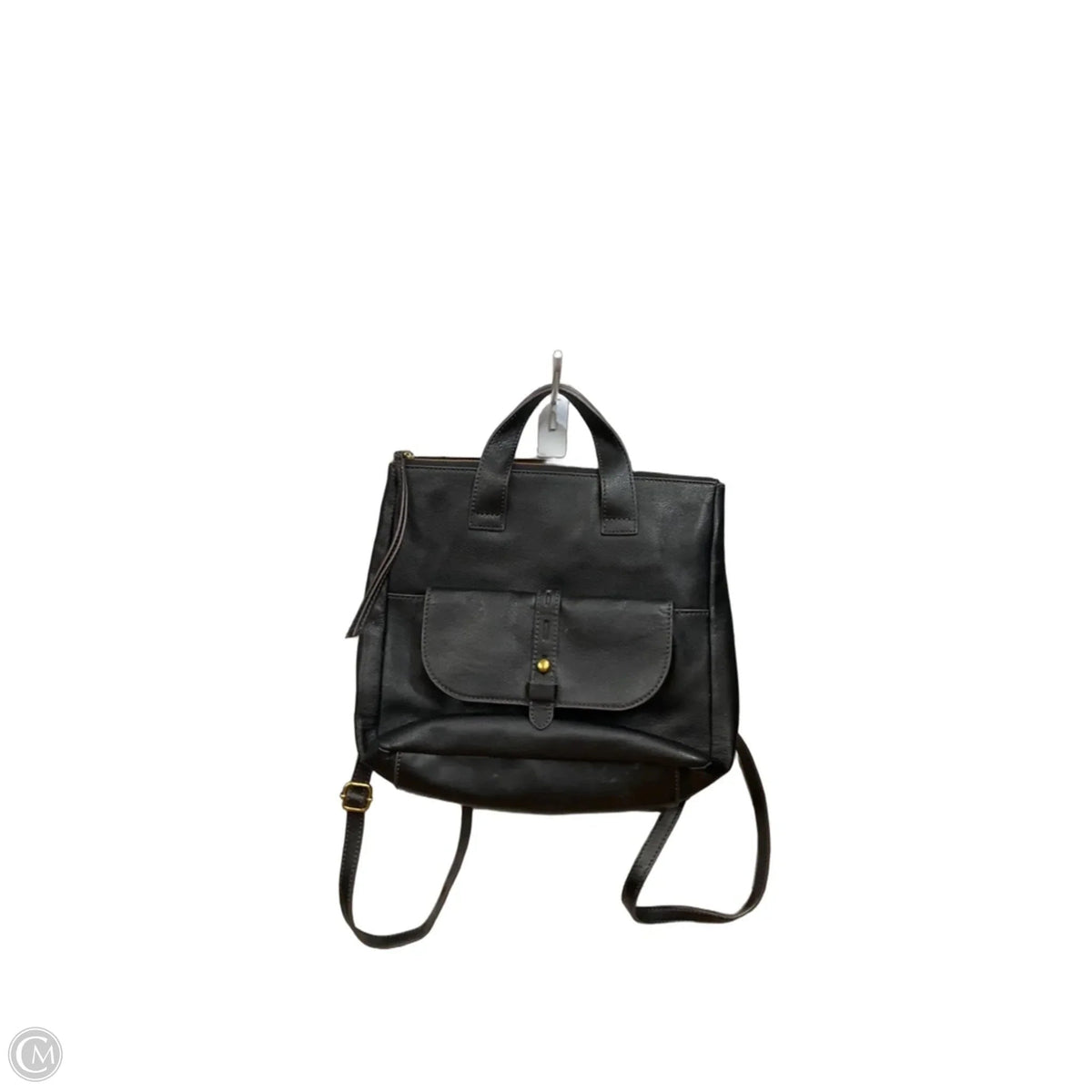 Crossbody Leather By Fossil, Size: Medium