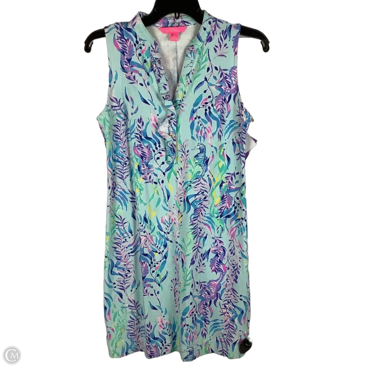 Dress Designer By Lilly Pulitzer In Blue, Size: Xs