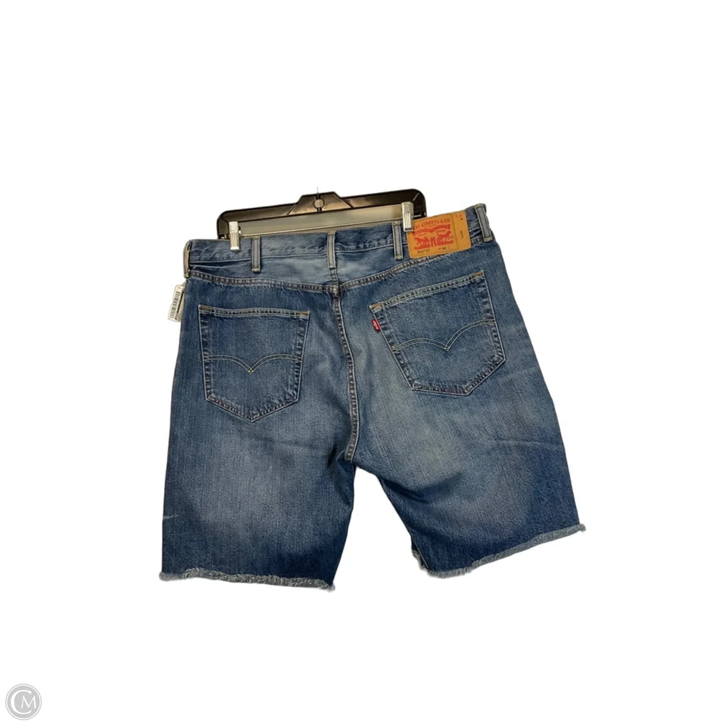 Shorts By Levis In Blue Denim, Size: 18
