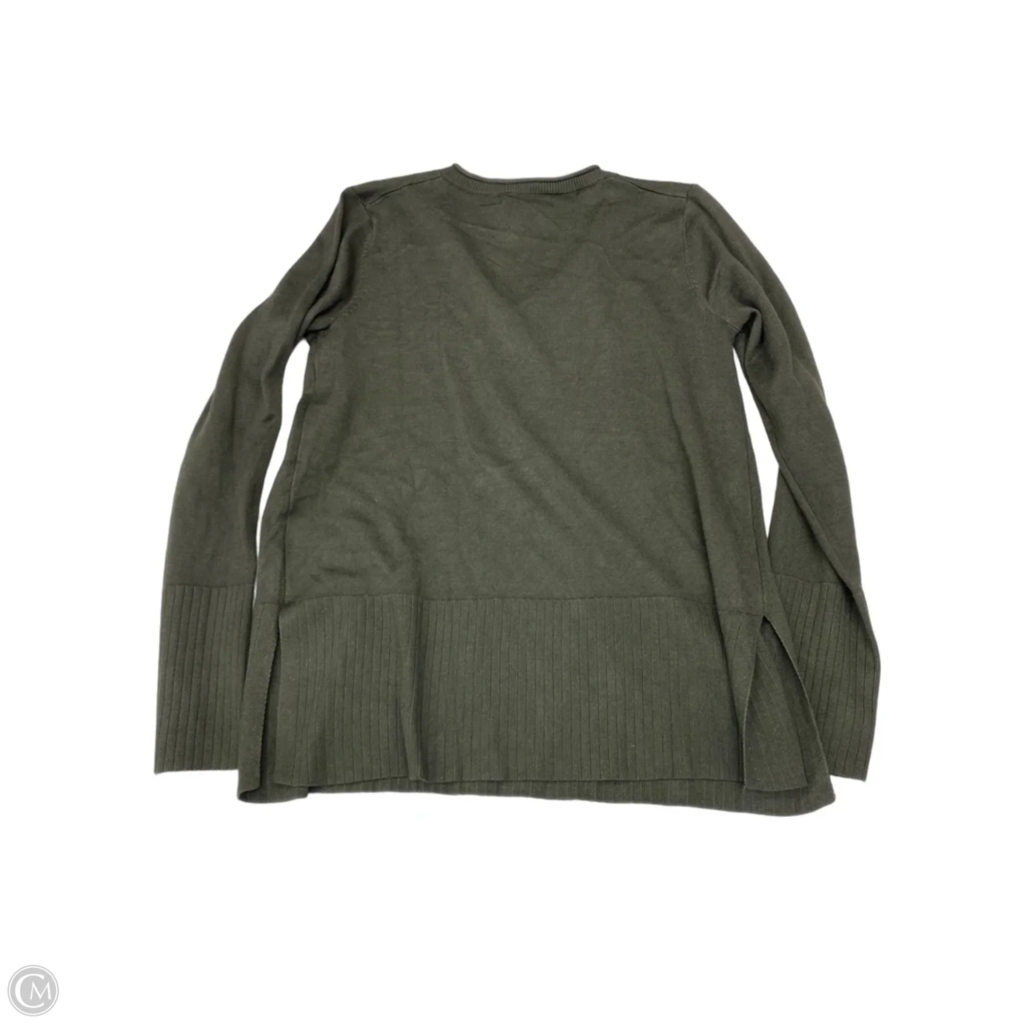 Top Long Sleeve By Cable And Gauge In Green, Size: M