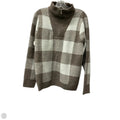 Sweater By Croft And Barrow In Taupe, Size: L