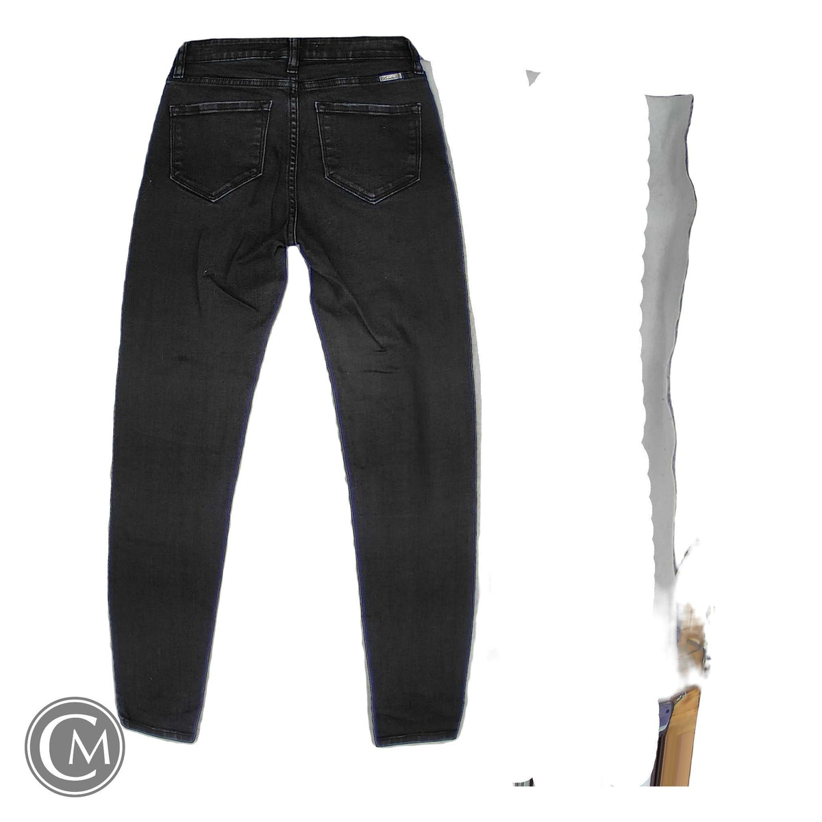 Jeans Skinny By Kancan In Black Denim, Size: 2