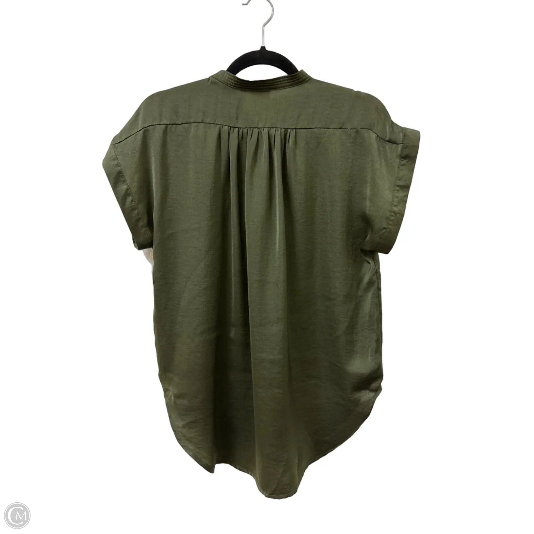Top Short Sleeve By Clothes Mentor In Green, Size: M