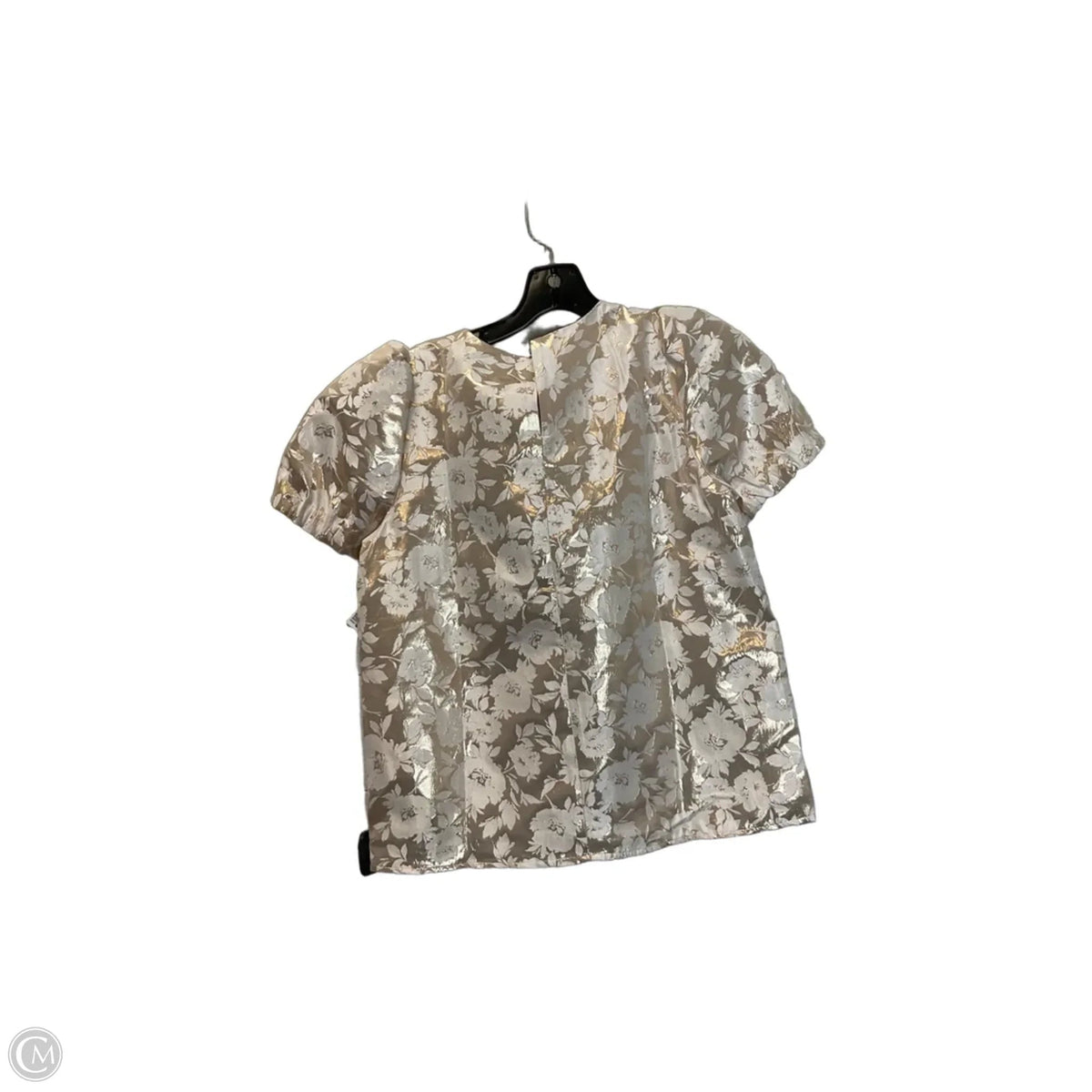 Top Short Sleeve Basic By J. Crew In Tan, Size: Xs
