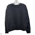 Sweatshirt Crewneck By Quince In Black, Size: L