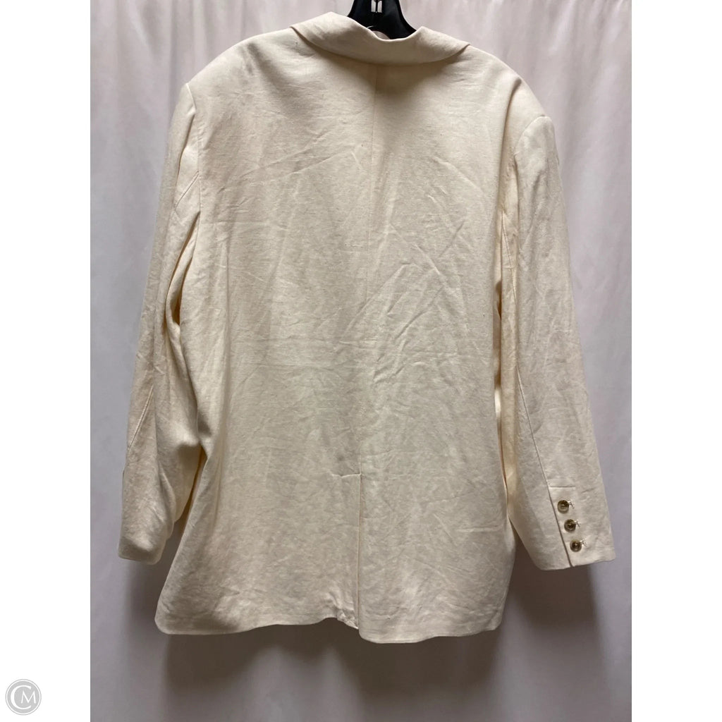 Blazer By Old Navy In Cream, Size: 2x