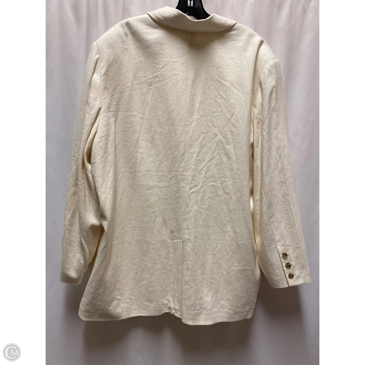 Blazer By Old Navy In Cream, Size: 2x