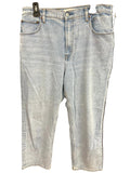 Jeans Straight By Abercrombie And Fitch In Blue Denim, Size: 14p