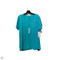 Top Short Sleeve Basic By Beverly Hills Polo Club In Blue, Size: Xl