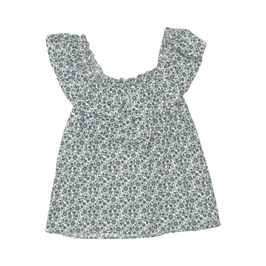 Top Sleeveless By Loft In Blue & White, Size:Xs