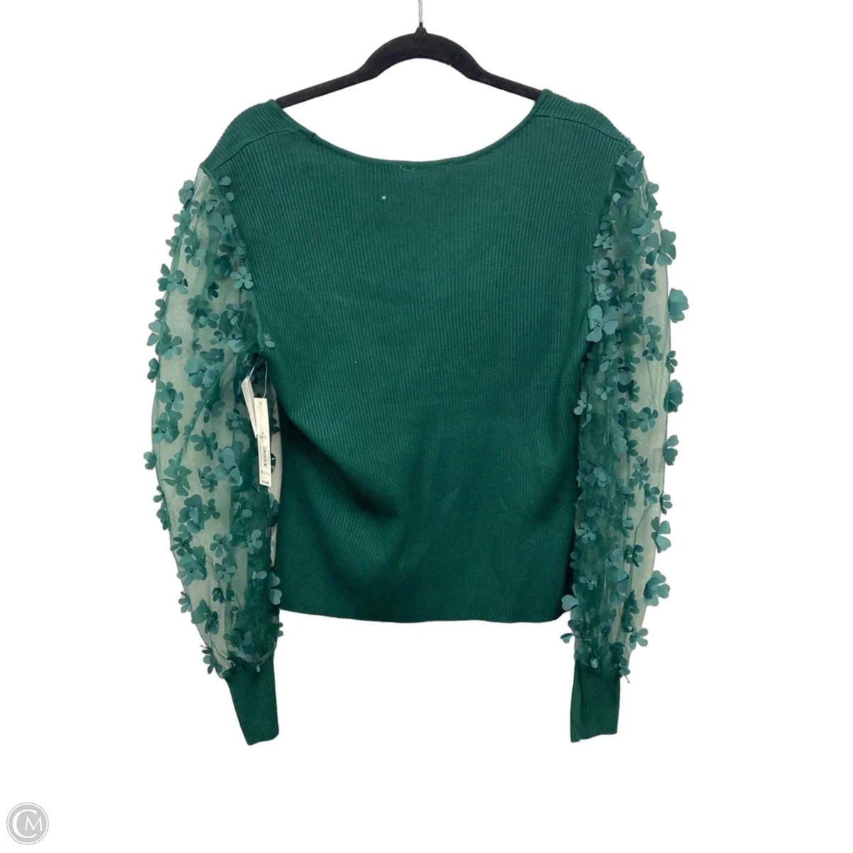 Blouse Long Sleeve By No Boundaries In Green, Size: Xl