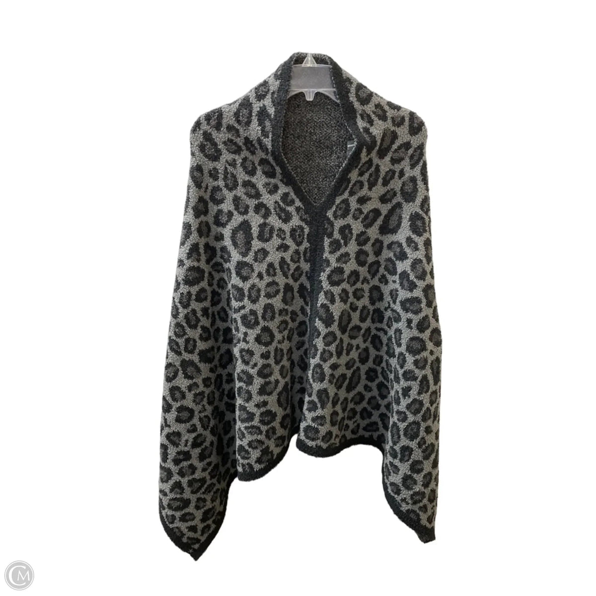 Poncho By Barefoot Dreams In Animal Print, Size: Osfm