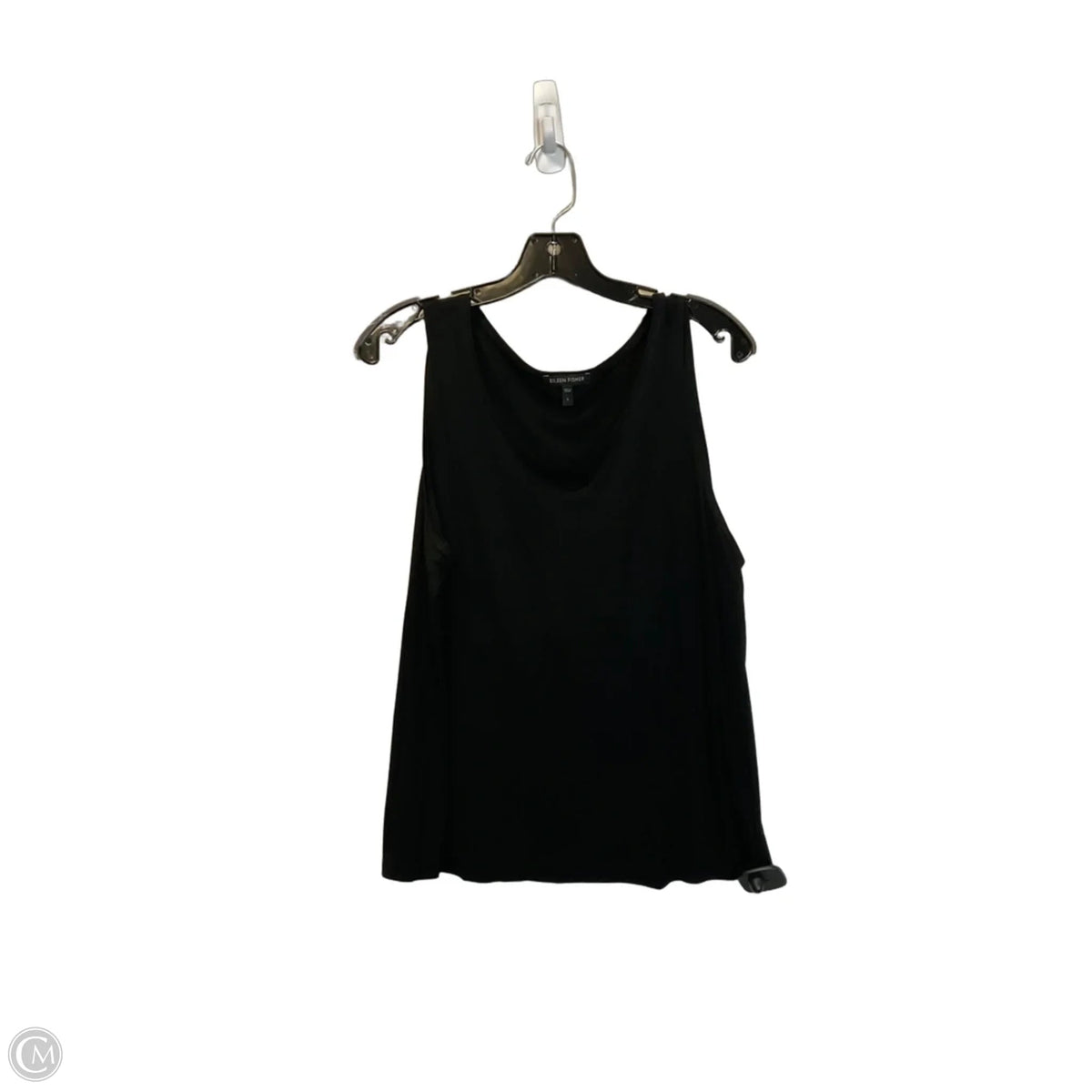 Top Sleeveless Basic By Eileen Fisher In Black, Size: L