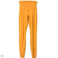Athletic Leggings By Lululemon In Orange, Size: 2