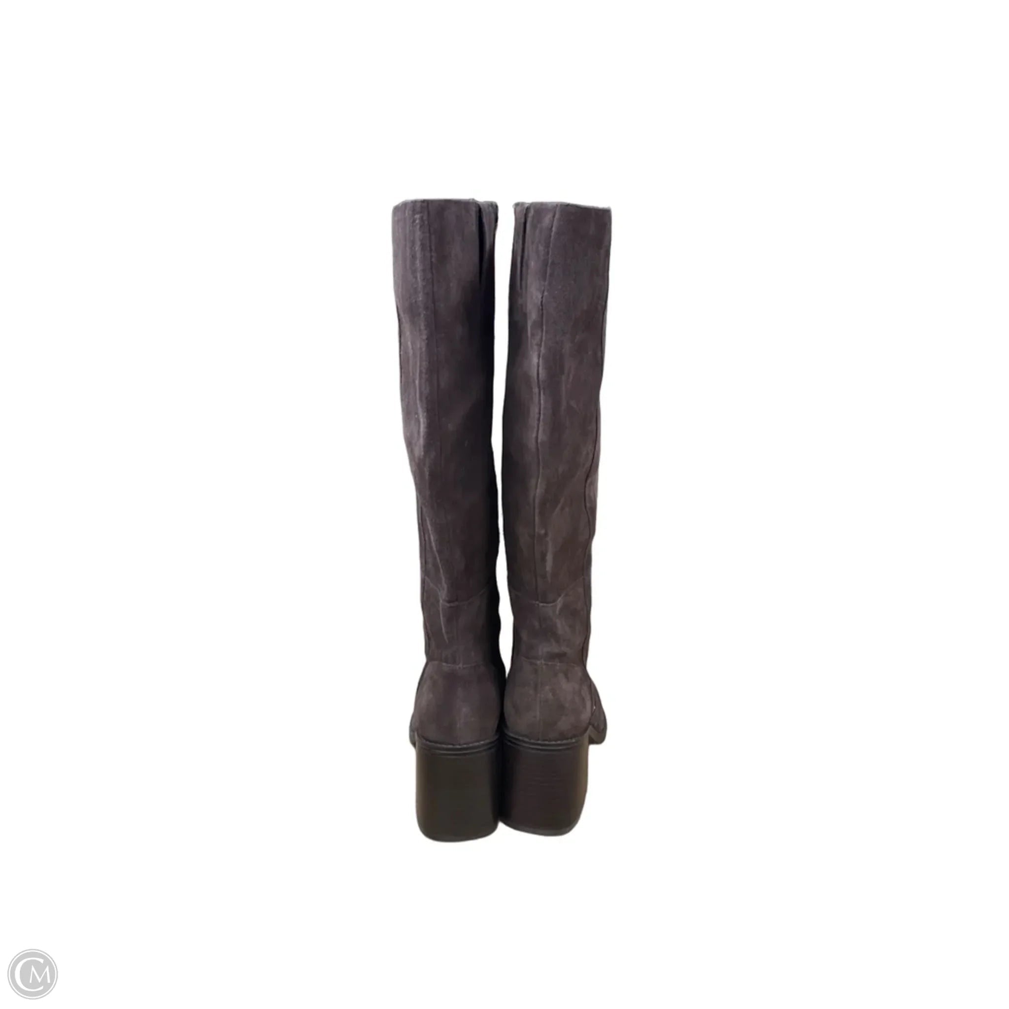 Boots Knee Heels By Vince Camuto In Brown, Size: 7.5