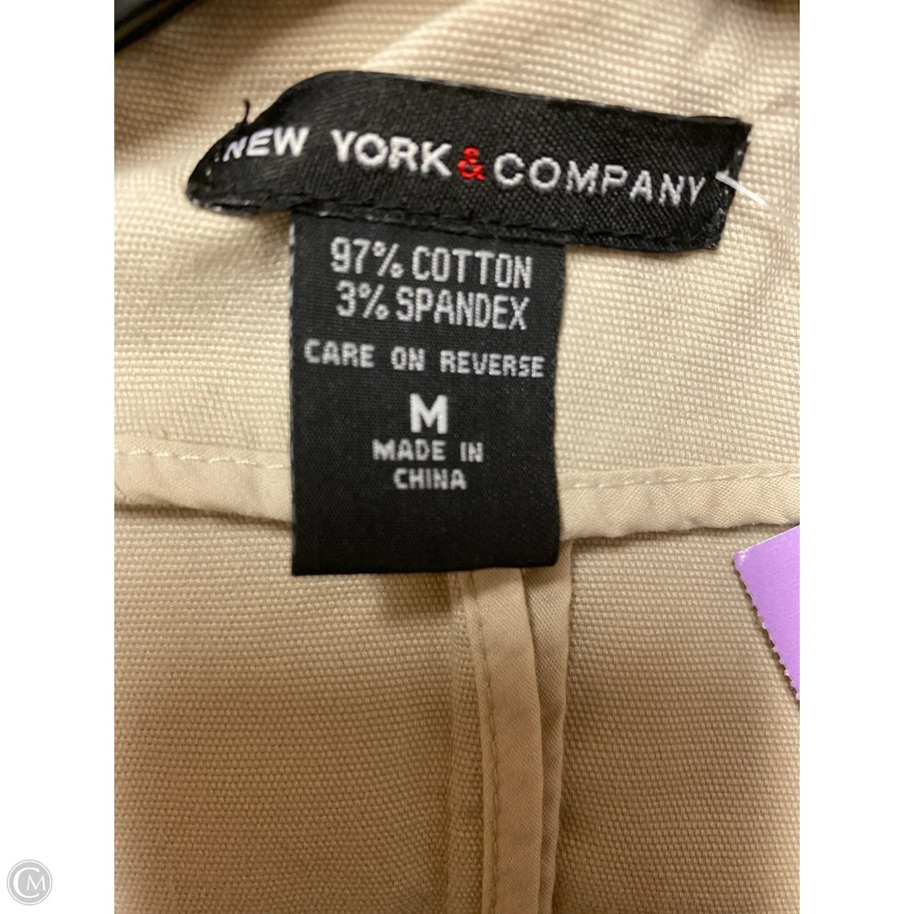 Blazer By New York And Co In Taupe, Size: M